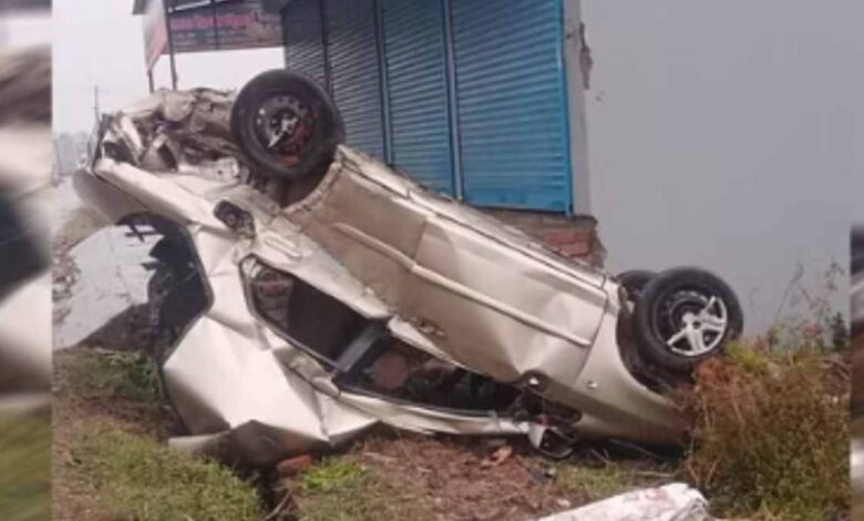 देहरादून में तेज रफ्तार कार पलटने से दो युवकों की दर्दनाक मौत