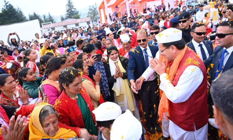 मुख्यमंत्री धामी ने होली मिलन कार्यक्रम में लिया हिस्सा, केंद्र व राज्य सरकार की उपलब्धियां गिनाईं मुख्यमंत्री धामी ने होली मिलन कार्यक्रम में लिया हिस्सा, केंद्र व राज्य सरकार की उपलब्धियां गिनाईं