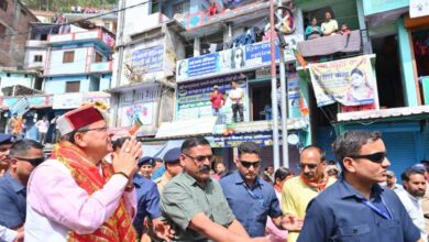 Uttarakhand: माला राज्यलक्ष्मी शाह के लिए मुख्यमंत्री धामी ने लम्बगाँव में मांगे वोट