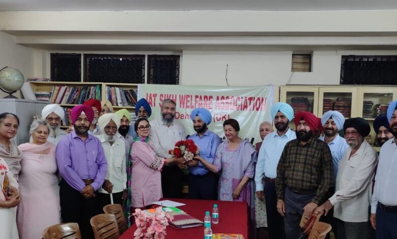 जट सिक्ख एसोसिएशन के नए अध्यक्ष बने ढिल्लों