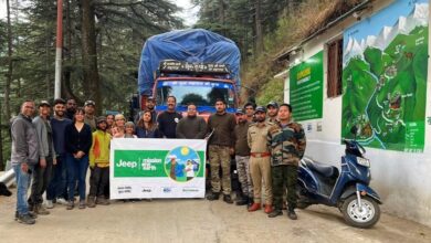 एकत्रित किया गया 1.5 टन प्लास्टिक रीसायकल कचरा