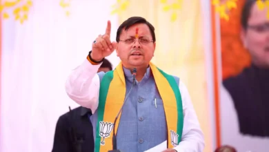 CM धामी ने अल्मोड़ा में अजय टम्टा के समर्थन में जनसभा को किया संबोधित