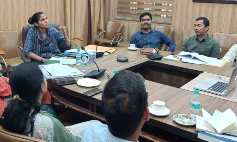 मतगणना तैयारियों के संबंध में  दिया गया प्रशिक्षण