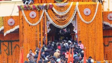 भू-बैकुंठ बदरीनाथ धाम के खुले कपाट भू-बैकुंठ बदरीनाथ धाम के खुले कपाट