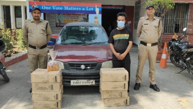 शराब तस्करी करता अभियुक्त गिरफ्तार शराब तस्करी करता अभियुक्त गिरफ्तार