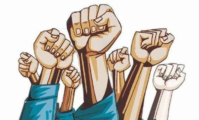 मांगे ना माने जाने पर आंदोलन की चेतावनी