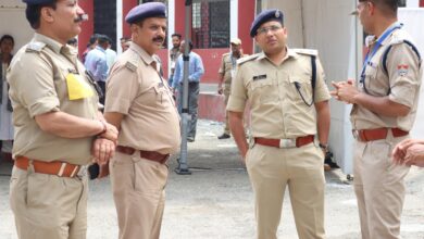 स्वयं मतगणना स्थल परिसर में मौजूद रहे पुलिस अधीक्षक