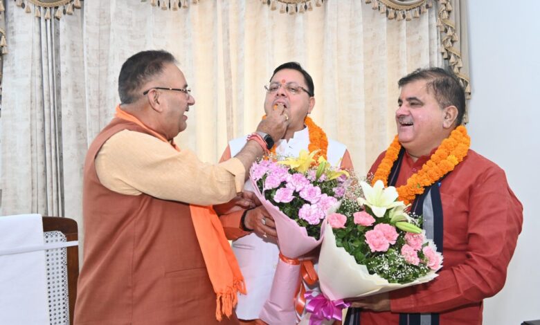 कृषि मंत्री ने तीसरी बार देवभूमि उत्तराखंड में जीत पर दी बधाई