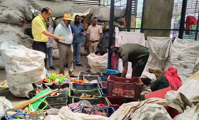 2500 किलो प्लास्टिक कचरे को रीसाइक्लिंग के लिए भेजा गया 2500 किलो प्लास्टिक कचरे को रीसाइक्लिंग के लिए भेजा गया