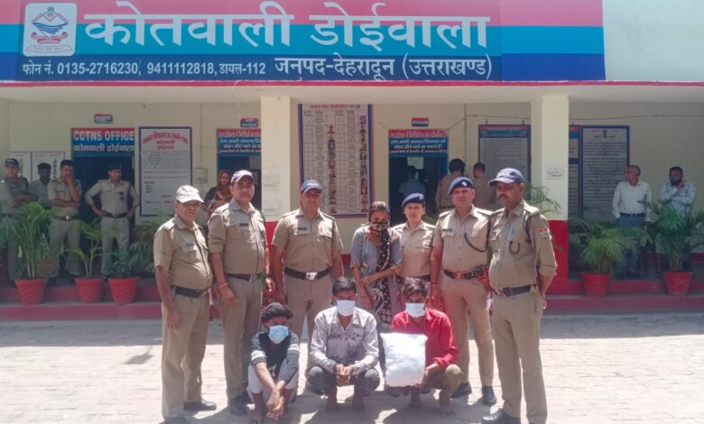 डोईवाला क्षेत्र में हुई हत्या की घटना का दून पुलिस ने किया खुलासा