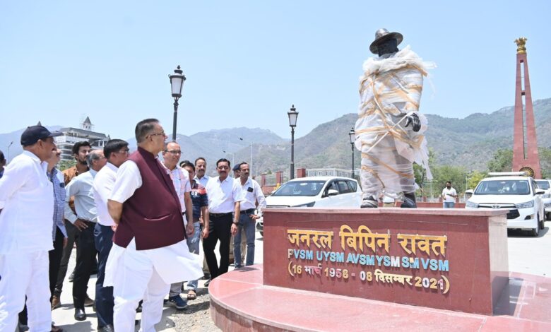 जल्द ही उत्तराखंड का पंचम धाम सैन्य धाम प्रदेश की जनता को किया जाएगा समर्पित : गणेश जोशी