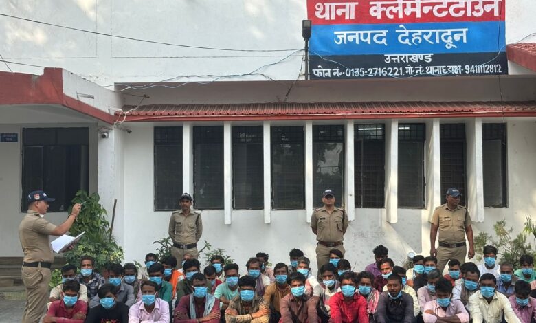 क्लेमनटाउन पुलिस ने चलाया सत्यापन अभियान