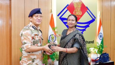 आईटीबीपी महानिरीक्षक ने की मुख्य सचिव से मुलाकात