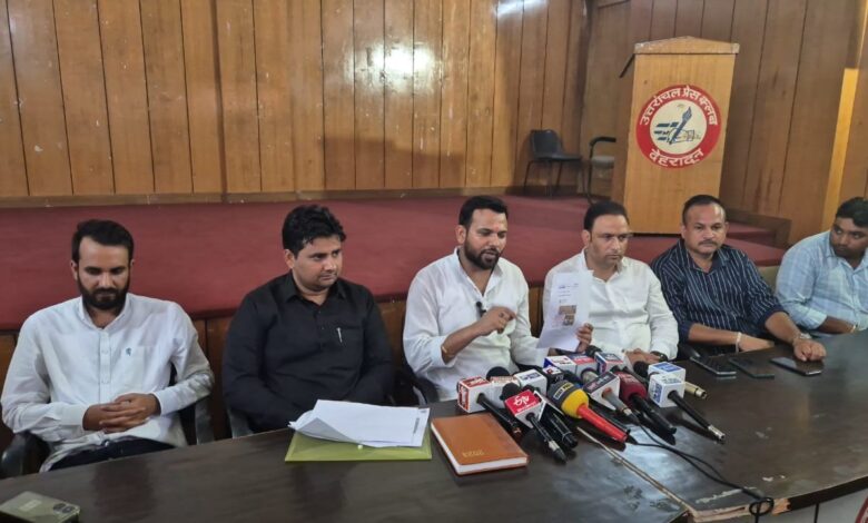 प्रदेश प्रवक्ता ने लगाया भर्ती में धांधली का आरोप