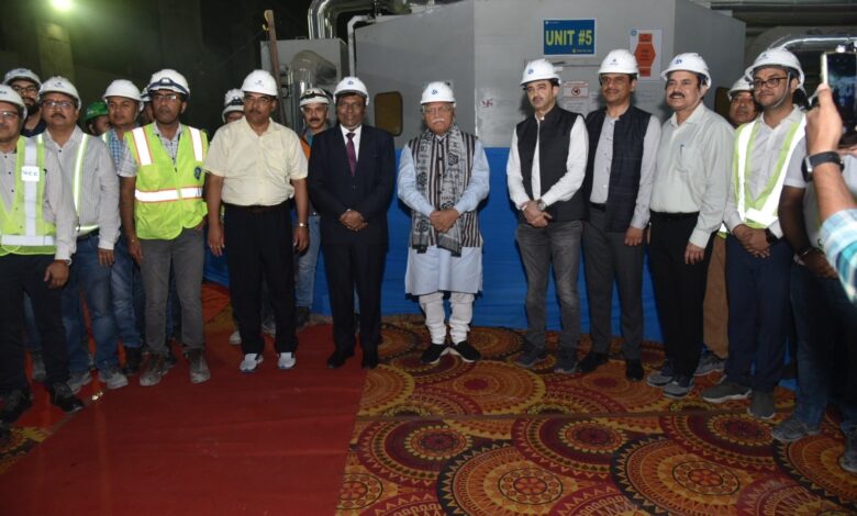 केंद्रीय मंत्री मनोहर लाल ने किया टिहरी पावर कॉम्प्लेक्स का पहला दौरा