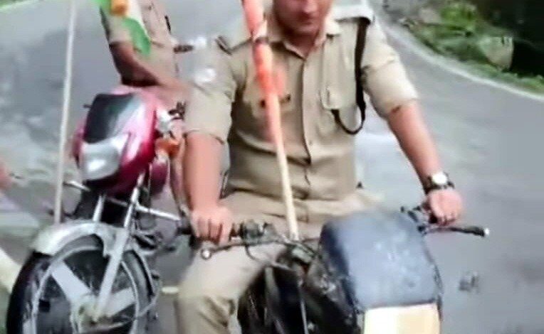 यातायात नियमों उल्लंघन : चमोली पुलिस की कार्यवाही जारी