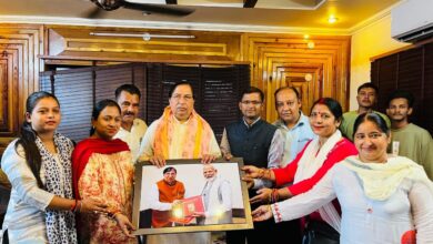 विभिन्न सामाजिक संगठनों ने किया राज्यसभा सांसद का अभिनंदन