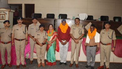 पुलिस लाइन देहरादून में आयोजित किया गया विदाई समारोह