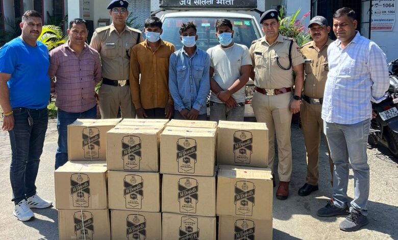 शराब माफियाओ के विरुद्ध दून पुलिस की बड़ी कार्यवाही