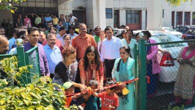 स्वास्थ्य महानिदेशालय परिसर में “हेल्थ थीम पार्क“ का अनावरण