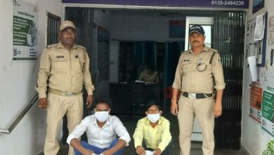 अवैध चरस के साथ 2 अभियुक्त गिरफ्तार