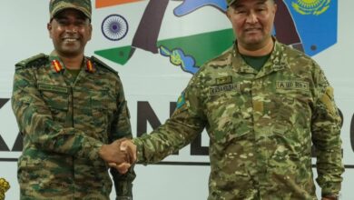 भारत-कजाकिस्तान संयुक्त सैन्य अभ्यास काजिंद उत्तराखंड में शुरू भारत-कजाकिस्तान संयुक्त सैन्य अभ्यास काजिंद उत्तराखंड में शुरू