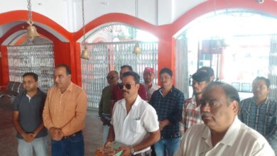 राम सेना ने लिया माता का आशीर्वाद