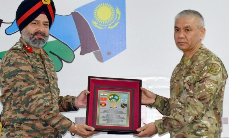 भारत-कजाकिस्तान संयुक्त सैन्य अभ्यास काजिंद संपन्न
