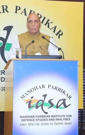 अडप्टिव डिफेंस आज की तेज गति वाली दुनिया में एक आवश्यकता : राजनाथ सिंह