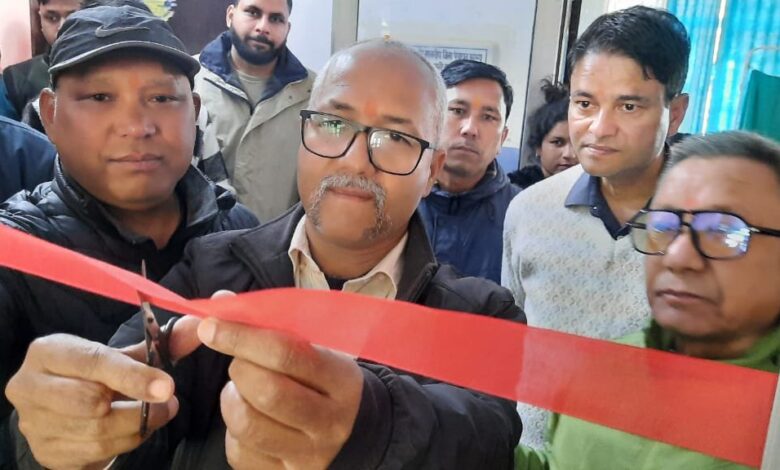 वातानुकूलित 6 कक्षों को किया जनता को समर्पित