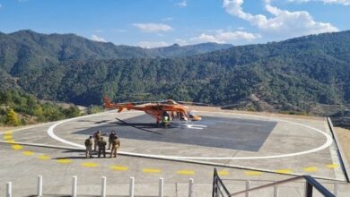 राज्य में आठ स्थानों पर हैलीपोर्ट बनकर तैयार