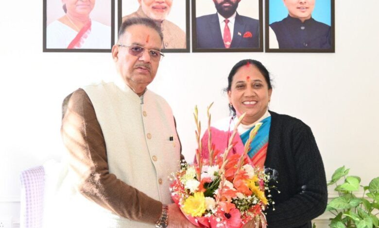 नवनिर्वाचित विधायक ने की कृषि मंत्री से मुलाकात