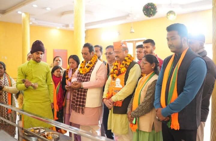 भाजपा विधायक ने किया जनसंपर्क