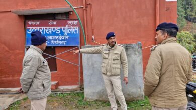 थाना जाजरदेवल का आकस्मिक निरीक्षण, कर्मचारियों को दिए आवश्यक दिशा-निर्देश