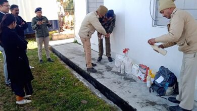 जब्त शराब संबंधी माल का किया विधिवत निस्तारण