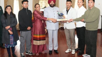 राजभवन में मनाया गया मेघालय, मणिपुर और त्रिपुरा का स्थापना दिवस