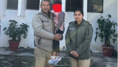 गुमशुदा बालिका को 02 घंटे के अंदर पुलिस ने किया सकुशल बरामद