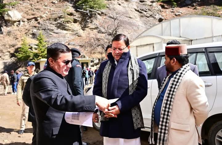 सीएम ने किया तैयारियों का स्थलीय निरीक्षण