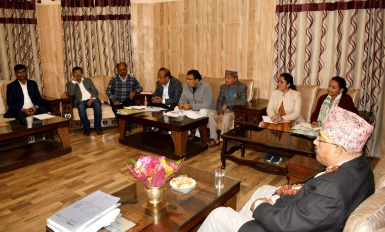 सिंचाई मंत्री ने दिए आवश्यक निर्देश