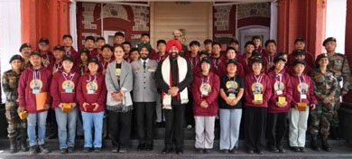 राज्यपाल ने युवाओं को शिक्षा, नेतृत्व और राष्ट्र निर्माण में अपनी भूमिका निभाने के लिए प्रेरित किया