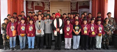 राज्यपाल ने युवाओं को शिक्षा, नेतृत्व और राष्ट्र निर्माण में अपनी भूमिका निभाने के लिए प्रेरित किया