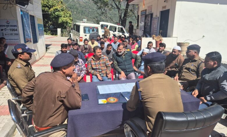 सोशल मीडिया की किसी भी अफवाह या भड़काऊ बयान पर ध्यान न दें : पुलिस अधीक्षक