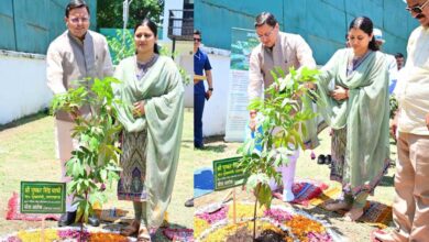 World Environment Day : मुख्यमंत्री पुष्कर सिंह धामी ने विश्व पर्यावरण दिवस पर मुख्यमंत्री आवास में “एक पेड़ मां के नाम” अभियान के तहत सीता अशोक का पौधारोपण किया….