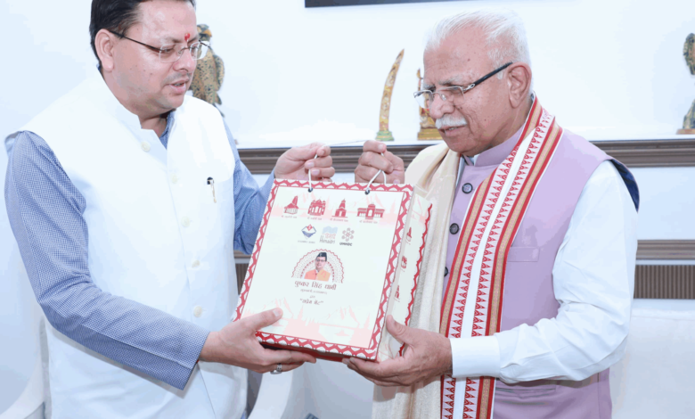 Uttarakhand News: मुख्यमंत्री पुष्कर सिंह धामी ने केंद्रीय मंत्री मनोहर लाल खट्टर से की मुलाकात, जल-विद्युत परियोजनाओं के लिए विशेष सहायता का किया अनुरोध….