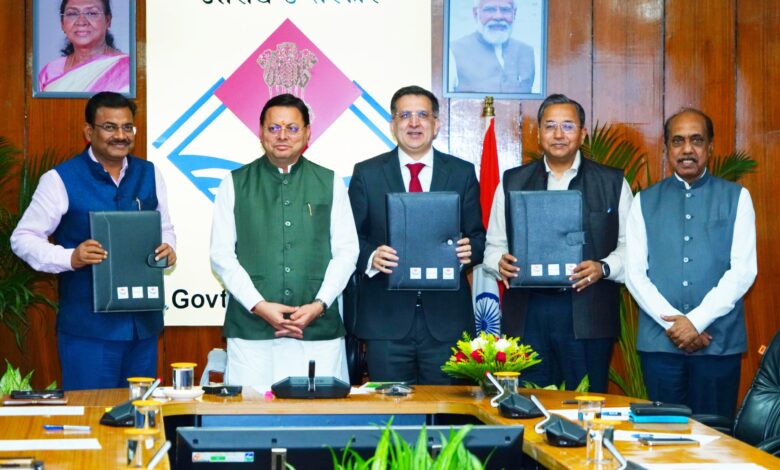 Uttarakhand News: ग्रामीण आजीविका और ग्रीन एनर्जी को बढ़ावा देने के लिए उत्तराखण्ड सरकार ने किए महत्वपूर्ण समझौते, सीएम धामी की उपस्थिति में हुआ हस्ताक्षर…. Uttarakhand News: ग्रामीण आजीविका और ग्रीन एनर्जी को बढ़ावा देने के लिए उत्तराखण्ड सरकार ने किए महत्वपूर्ण समझौते, सीएम धामी की उपस्थिति में हुआ हस्ताक्षर….
