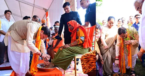 Uttarakhand News: मुख्यमंत्री ने कांवड़ियों का किया आत्मीय स्वागत, पैर धोए और पुष्पवर्षा कर जताया सम्मान…