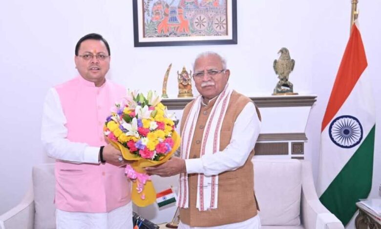 CM धामी ने केंद्रीय मंत्री मनोहर लाल खट्टर से की मुलाकात, कुंभ 2027 को ध्यान में रखते हुए सरकार से सहयोग का किया अनुरोध….