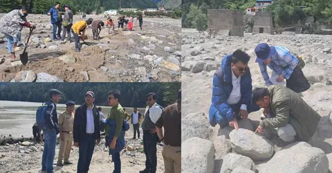 Uttarakhand News: धराली-हर्षिल में भूवैज्ञानिक दल का निरीक्षण, सम्भावित खतरे और बचाव उपाय का किया अध्ययन…..