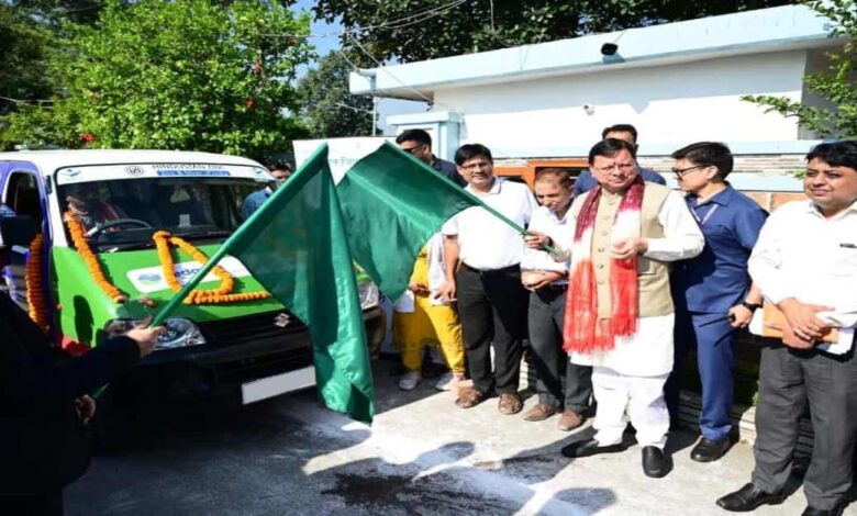 Uttarakhand News: मुख्यमंत्री पुष्कर सिंह धामी ने मेडिकल मोबाइल यूनिट को दिखाई हरी झंडी, कहा- प्रदेश के दूरस्थ और दुर्गम क्षेत्रों तक स्वास्थ्य सेवाएं पहुंचाना हमारी सर्वोच्च प्राथमिकता…. Uttarakhand News: मुख्यमंत्री पुष्कर सिंह धामी ने मेडिकल मोबाइल यूनिट को दिखाई हरी झंडी, कहा- प्रदेश के दूरस्थ और दुर्गम क्षेत्रों तक स्वास्थ्य सेवाएं पहुंचाना हमारी सर्वोच्च प्राथमिकता….