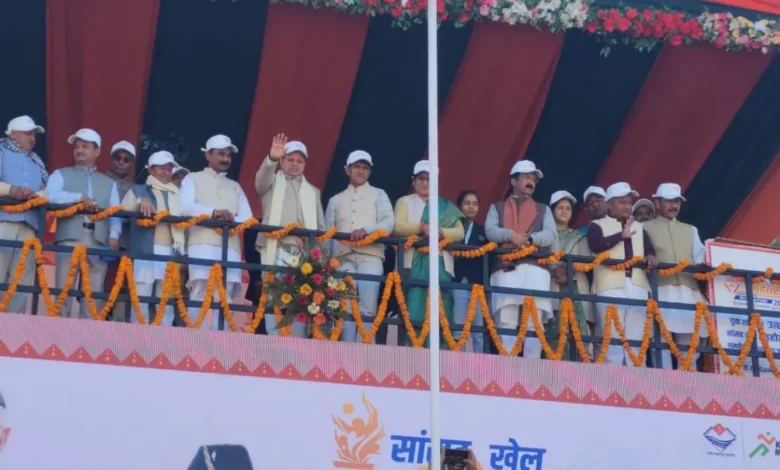 अल्मोड़ा में खेलों का महाकुंभ, सीएम धामी ने सांसद खेल महोत्सव का किया उद्घाटन..